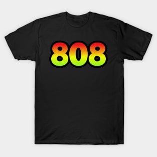 Hawaii Hawaiian area code 808 T-Shirt